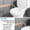 Chrome Handheld Bidet Sprayer for Toilet Warm Water, WiPPhs Stainless