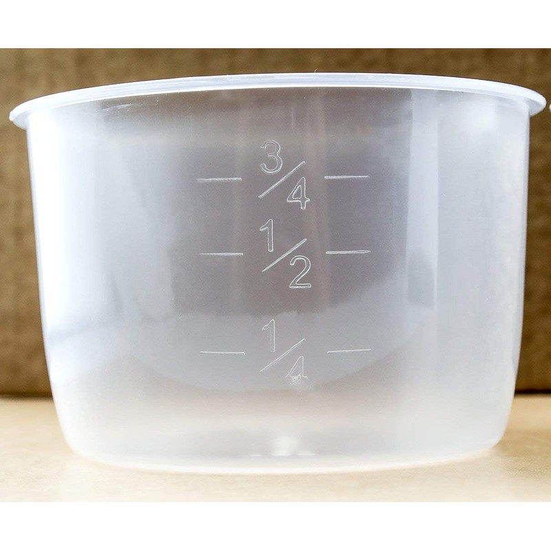 2 Pack Rice Measuring Cup Clear Bright Kitchen Brand Cooker