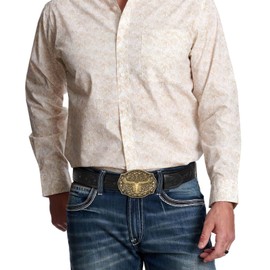 JASGOOD Western Leather Cowboy Belt for Men Women Longhorn Buckle Cowgirl Belt Floral Engraved Embossed Unisex Belt for Jeans，Black