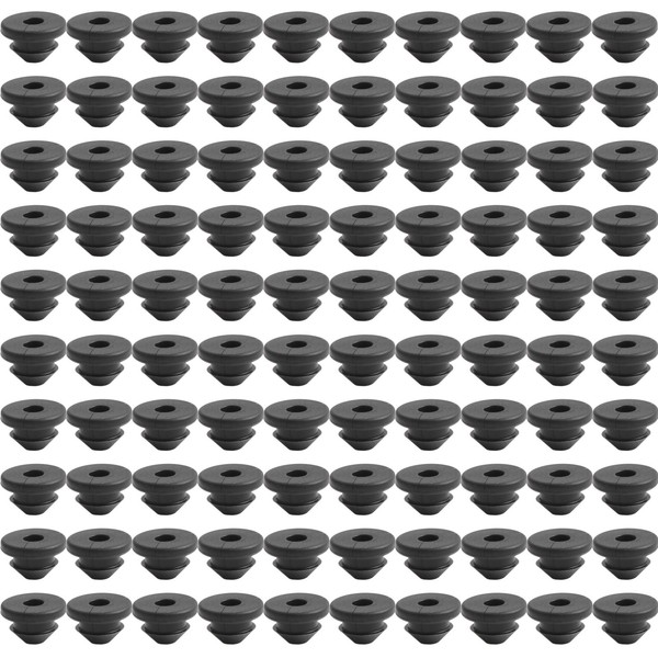 INCREWAY 100Pcs Cable Railing Kit Rubber Grommets Protector Sleeve, Deck