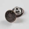 20 Set 17mm Replacement Jeans Buttons - Metal Snap Denim