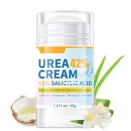Urea Cream 42 Percent, Urea Foot Cream for Cracked Heels and Day Skin, Cracked Heel Repair Cream, Dry Feet Repair Moisturizer for Women Men, Callus Softening & Hydrating Foot Treatment