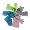 Cooling Scarf Health Sports Summer Towel Wet Blue