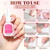 Nail Glue and Glue Remover Kit for Press On Acrylic