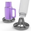 2pcs Water Bottle Drying Rack Multipurpose Fast Drying Hollow Design
