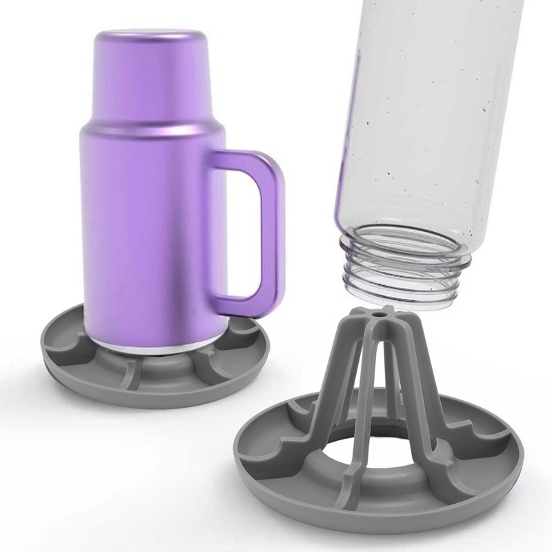 2pcs Water Bottle Drying Rack Multipurpose Fast Drying Hollow Design