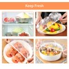 G2PLUS 50PCS Disposable Large Shower Caps - 50CM Plastic Elastic