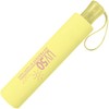 Happy Rain Folding Umbrella with Automatic UV50 UV Protect, lemon