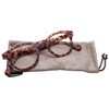 Calabria 4376CB Classic Retro Bi Focal Reading Glasses w/Matching Case