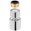 Hibbent NSF/ANSI/CAN 61 Certified Faucet Aerator, CUPC Certification 360° Swivel