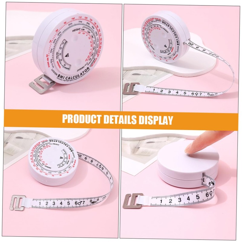 Mikinona Bmi Measuring Tape Flexible Body Measurement Tool for Accurate