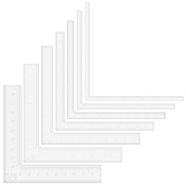 OTCRAFT 7 Pcs/Set Creative Positioning Pieces Card Corners Helpers Stamping Corners Paper Craft Supplies Scrapbooking Tools for Paper Craft Card Making and Scrapbooking Crafting Tool