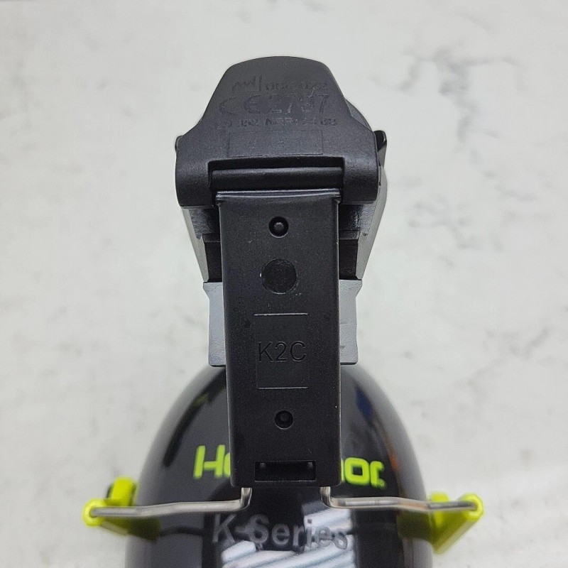 HexArmor 17-16001 K2C Hard Hat-Mounted Earmuffs Passive 25 dB NRR