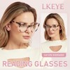 Gafas de lectura de gran tamaño para mujer, ojo de