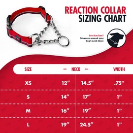 Tuff Pupper Martingale Collar for Dogs | Gentle Nylon & Steel Chain Limited Cinch Design is Perfect for Training | Dual Leash Attachment Points | Durable Quick Release Buckle | Sizing for All Breeds