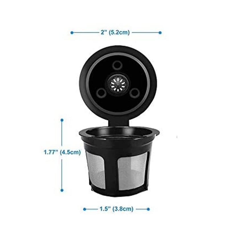 Reusable K Cups for Keurig, 6 Cups/Pack K Filter Keurig