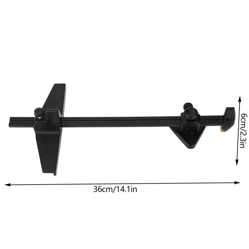 Glass Cutter Tool with 3 Carbide Wheels, Strip and Circular