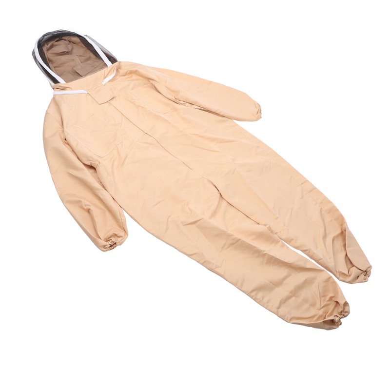 Beekeeping Suit Canvas Full Body Beekeeper Outfit Protective Clothing with