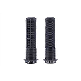 DMR Deathgrip 2 Flanged Handlebar Grips (Black, Thin)
