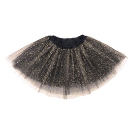 Simplicity Women's Adult Classic Elastic 3 Layered Tulle Tutu Skirt, Dark Green