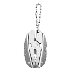 NUZAMAS Multitool Pliers Keychain Screwdriver Stainless Steel Outdoor Portable Mini Multitool Pliers Multitool