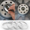 Udalix Aluminum Centric Spigot Hub Rings Wheel Spacer Set,67.1mm ID