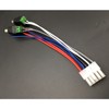 Aokus 1pc Power Input Speaker Wire Harness 10 Pin Plug