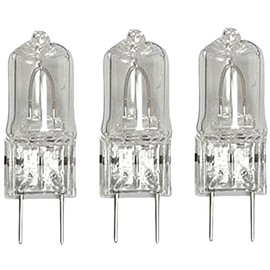 3 Pack G8 Light Bulbs for GE Microwave Oven-120V 50W Halogen Light Bulb Fits for GE Over The Stove Range Microwave Hood Night Light/Stove Light Bulb,Replaces WB08X10051 WB08X10057