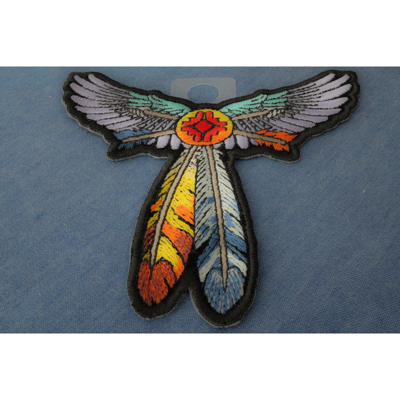 Ivamis Winged Feathers Patch - 4x4 inch - P5706