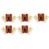 TECNOULAB Pack of 5 TB6612FNG 1A Dual Motor Driver Microcontroller