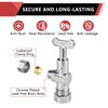 (Pack of 10) EFIELD 1/4-Turn Loose Control Key Angle Stop