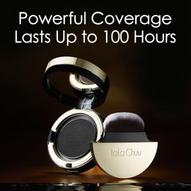 LALACHUU Hairline Powder Hair Powder for Gray Coverage Root Touch Up for Women & Men with Master Brush Concealing Hair Loss Instantly Stain Proof for 100-hour 0.32 Ounce Light Brown