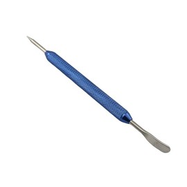 PZRT Stainless Steel Frothing Needle Coffee Art Decoration Pen Hook Flower Stick Pastry Pen Carving Tool Suitable for Decorating Milk Foam on Cappuccino Deep Blue