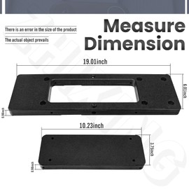 1854023 MKA-23 Composite Quick Release Bracket Compatible with Ul-trex, Maxx-um, Ed-ge, Fortr-ex, Ripti-de Trolling Motors with Accessories Easy to Remove and Install