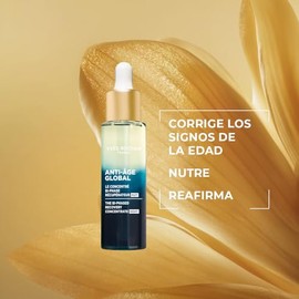 YVES ROCHER - Anti Age Global - Sérum Bifasico Reparador de Noche - Repara y Nutre - Corrige los Signos de la Edad - Para todo tipo de Piel - 30 ml