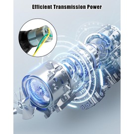 Qnbes Kids Car Gearbox Compatible with Most Children Ride On Toys, 550 12V 40000RPM Drive Motor Gearbox, 2Pcs