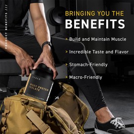 Kaged Kaged Whey Protein Isolate Powder, PB Chocolate, 100% Pure Low Lactose Whey, Post Workout Recovery Drink, Support Muscle-Building, 25g per Serving, Amazing Taste, Easy Mix for Shake, 25 Serving