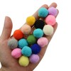 XGNG 100PCS Color Pompoms Pushpins Round Ball Pushpins