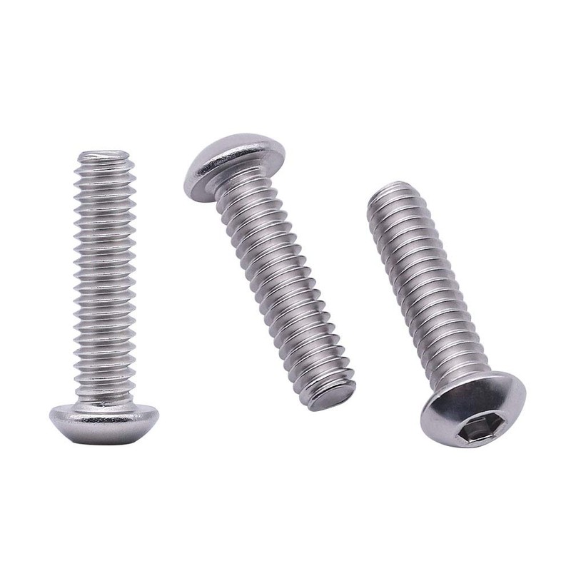 RoyceMart 5/16-18 x 3/4" (10 Pack) Hex Socket Button Head