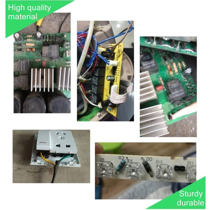 Fielect 20Pcs MUR460 Rectifier Diode 4A 600V Axial Electronic Silicon