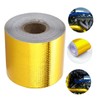 Healeved 10m Roll Gold Aluminum Tape Heat Resistant Pipe Repair