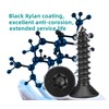 M5 x 16 mm Torx Countersunk Wood Screws Black Xylan