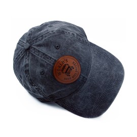 Worlds Best Bus Driver Vintage Hat for Men Christmas Fathers Day Birthday Gifts for Dad, Gray Trucker Hat