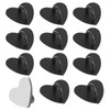 Amabro 12PCS Phone Holder Heart Phone Ring, Self-Adhesive Cell Phone