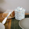 Butter Crock with Lid for Countertop,Ceramic French Butter Dish Keeper