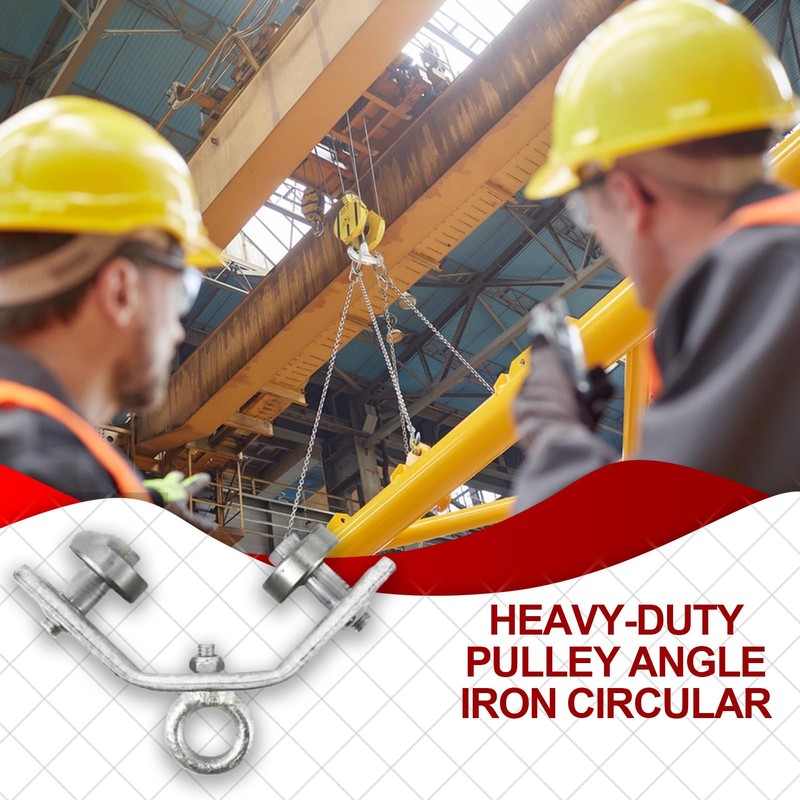 Crane Cable Pulley,Angle Iron Cable Pulley Crane Lifting Ring |