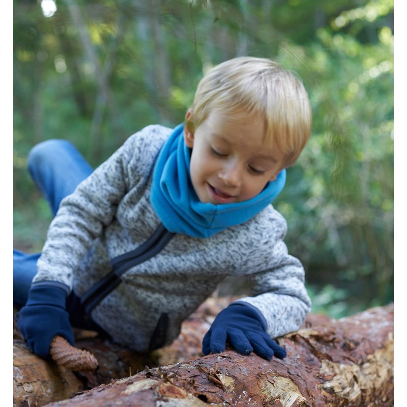 Playshoes Finger Glove Unisex Fleece, navy