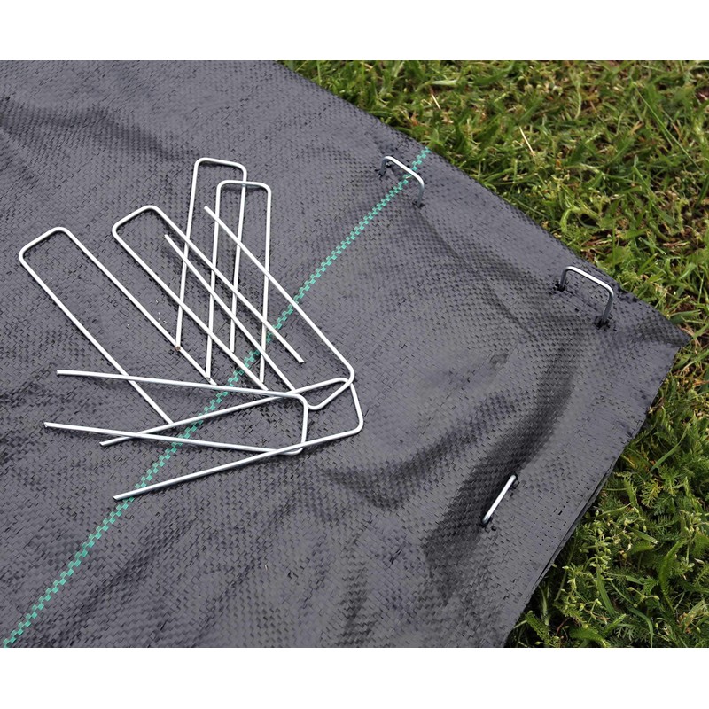 Garden Pegs High Quality Galvanised Steel 150 mm Long 35
