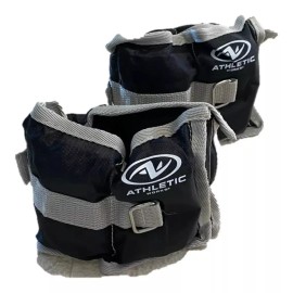 Athletic Works Polainas Pesas 2.26kg Par Ajustables Para Muñecas Y Tobillos