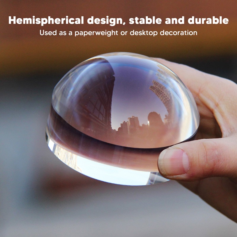 4X Magnifying Glass Full Optical Acrylic High Definition Dome Magnifier